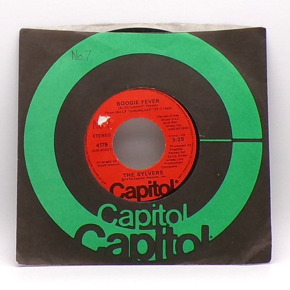 Boogie Fever/ Free Style by The Sylvers 45